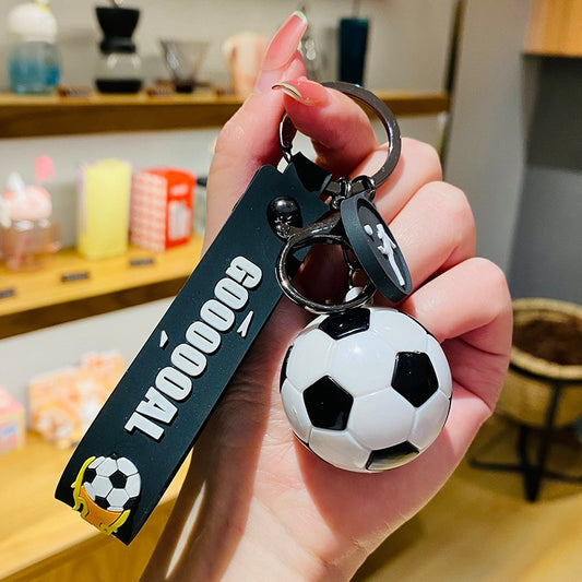 Soccer Ball Keychain