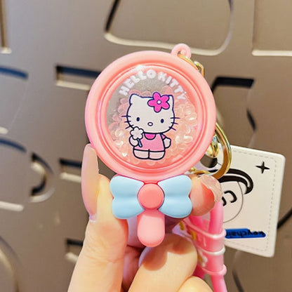 Sanrio Shaking Scented Bead Cartoon Keychain