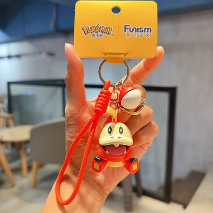 Pokémon Premium Keychain Charm – Poké Ball Style with Color Strap