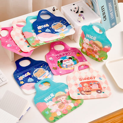 Cute Cartoon Resealable Handle Gift Bags