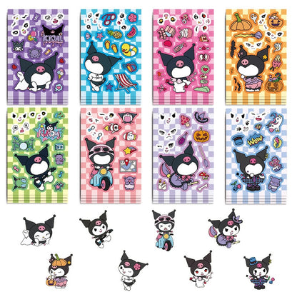 Make-a-Face DIY Sticker Set – 8 Sheets
