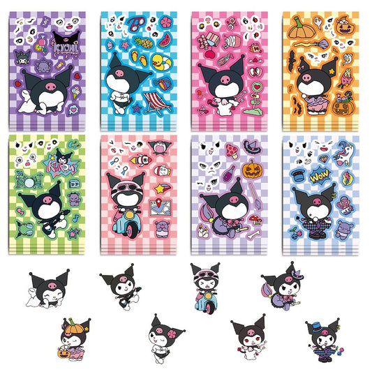 Make-a-Face DIY Sticker Set – 8 Sheets