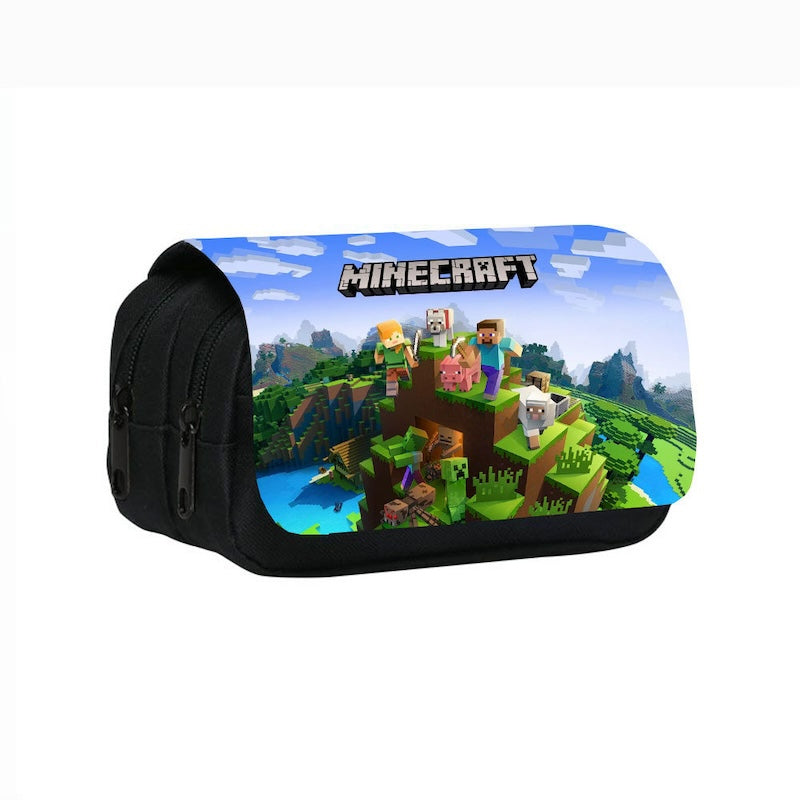 Double-Layer Pencil Case
