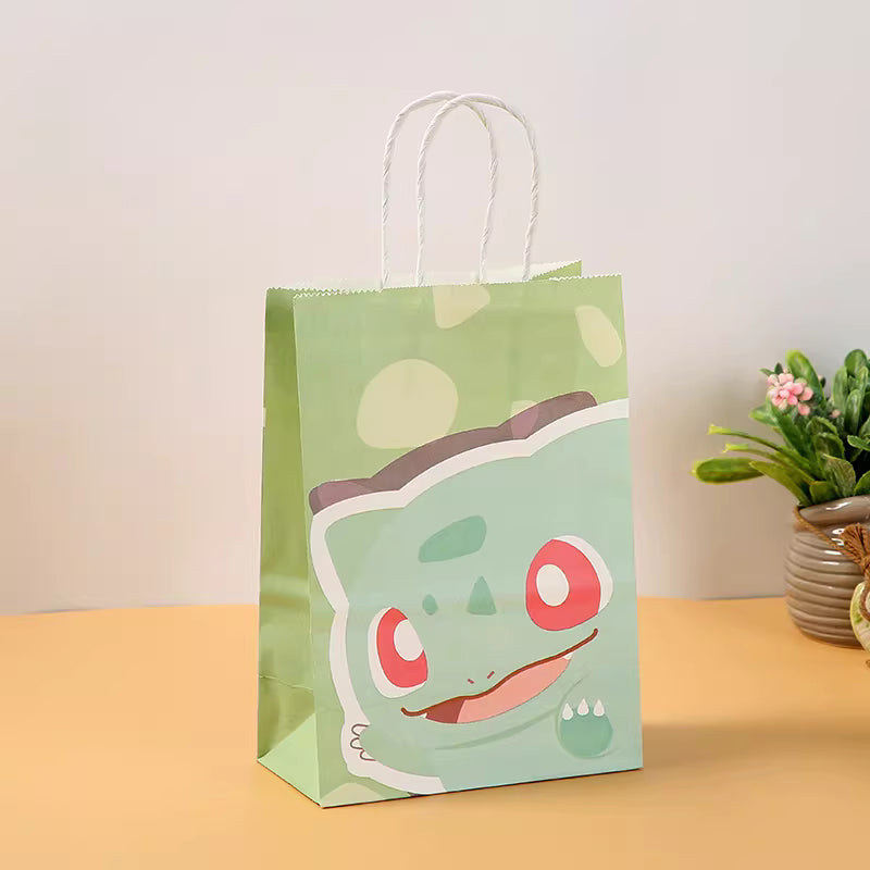Cartoon Paper Gift Bag with Handle