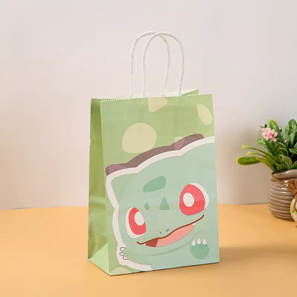 Cartoon Paper Gift Bag with Handle