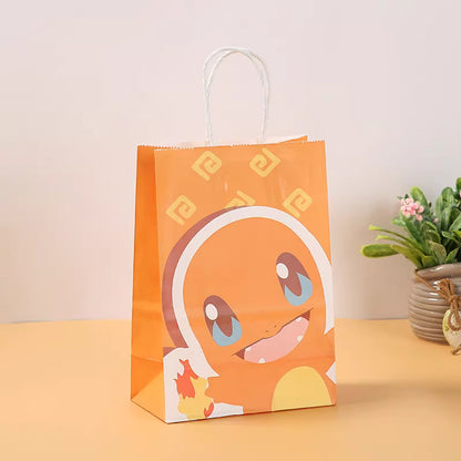 Cartoon Paper Gift Bag with Handle