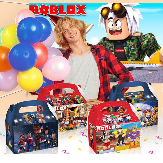 Double-Sided Party Favor Gift Boxes (12PCS Set)