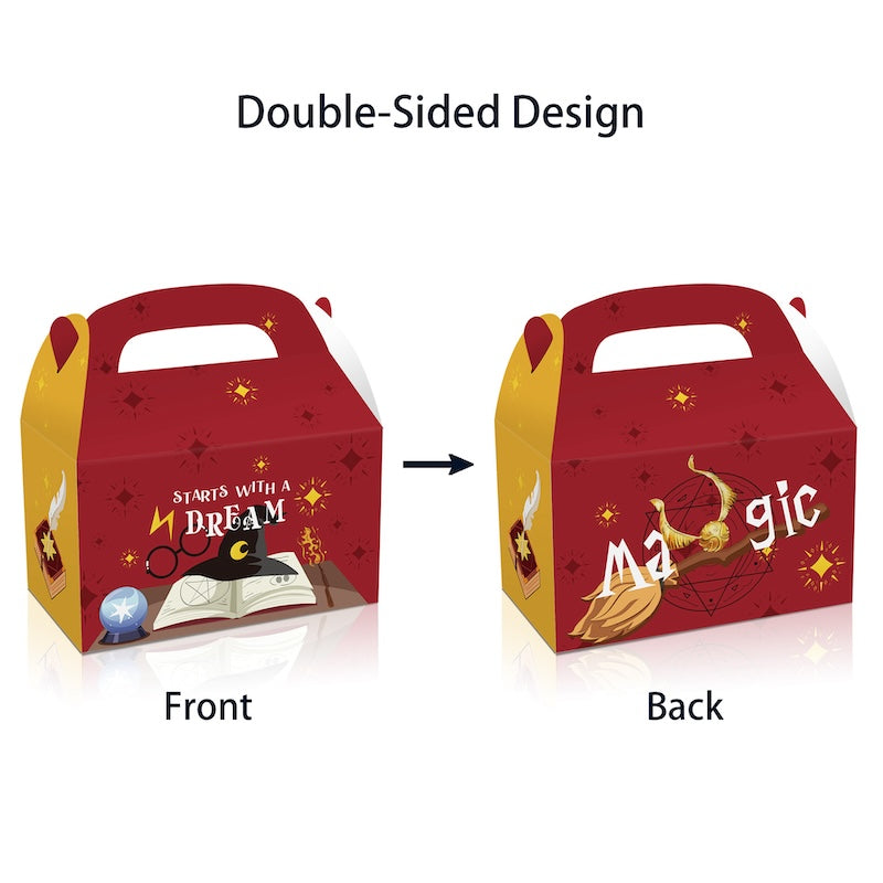 Double-Sided Party Favor Gift Boxes (12PCS Set)