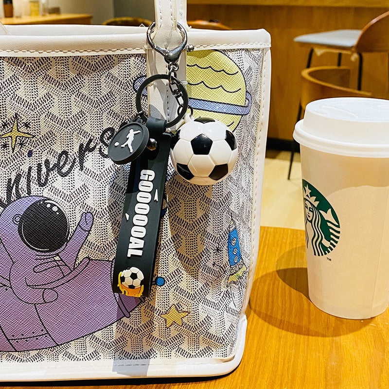 Soccer Ball Keychain