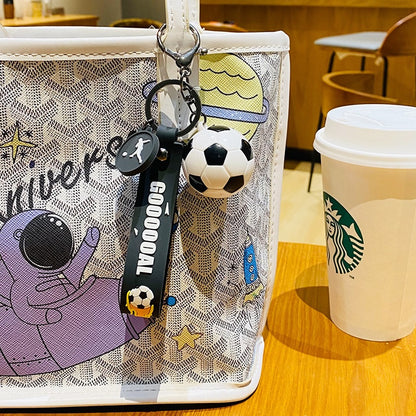Soccer Ball Keychain