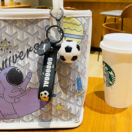 Soccer Ball Keychain