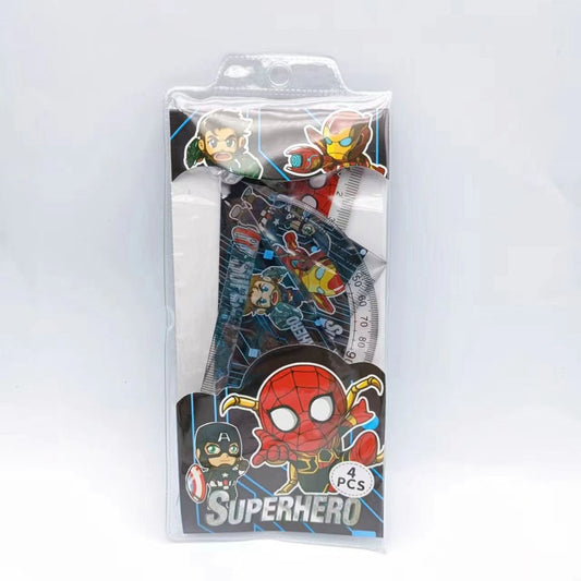 Cute Cartoon Geometry Set for Kids (4PCS)