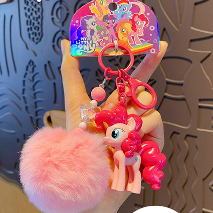 My Little Pony Pom-Pom & Beaded Keychain Collection
