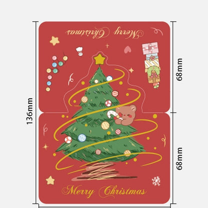 Christmas Mini Foil Greeting Cards – Pack of 10
