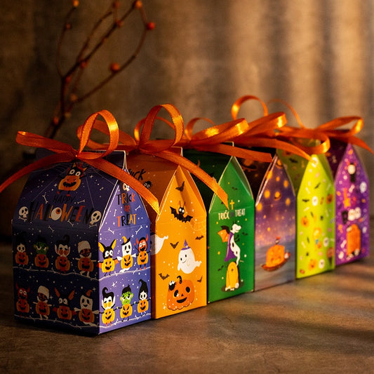 Halloween Mini Candy Gift Boxes – 6PCS Set