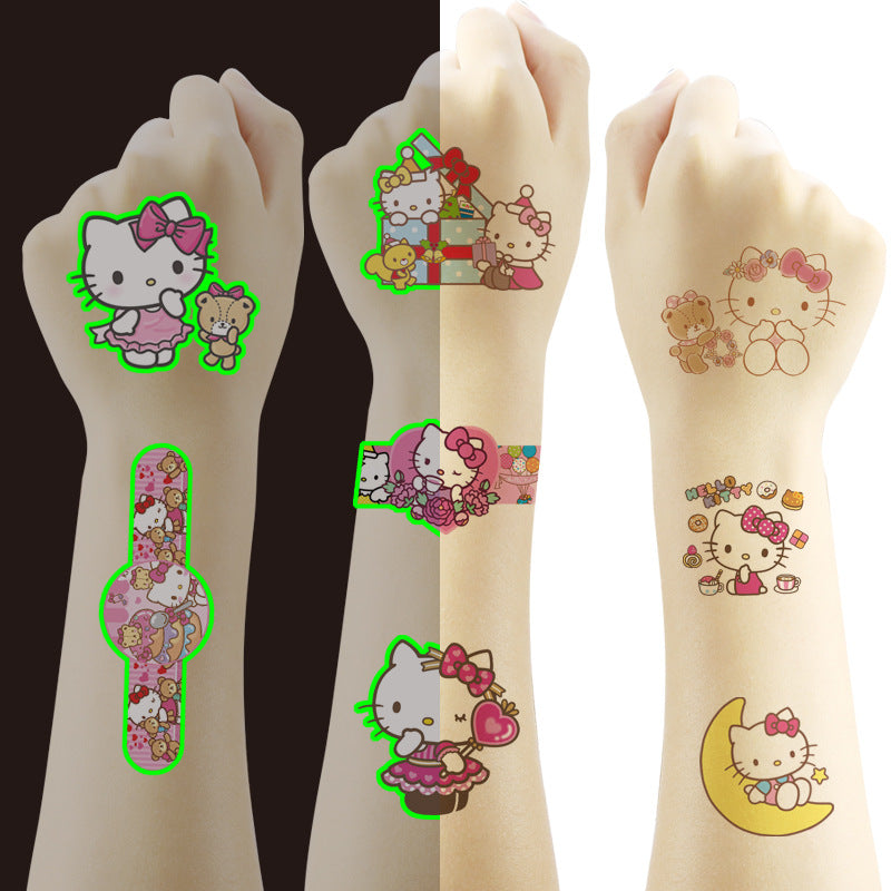 Kids Temporary Tattoos 4 Sheets Gift Set