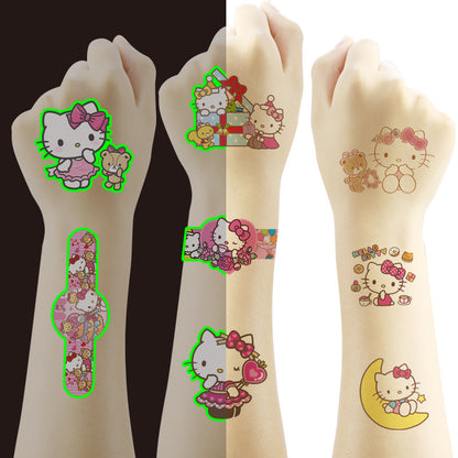 Kids Temporary Tattoos 4 Sheets Gift Set