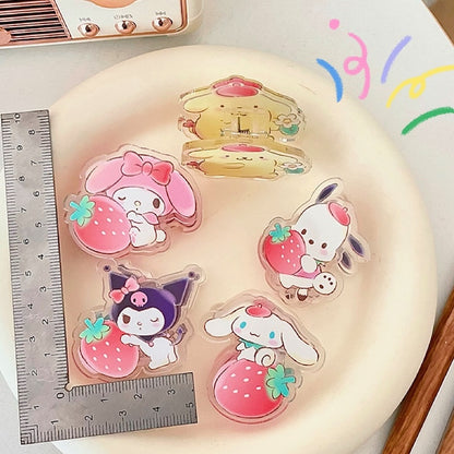 Cute Cartoon Acrylic Clips