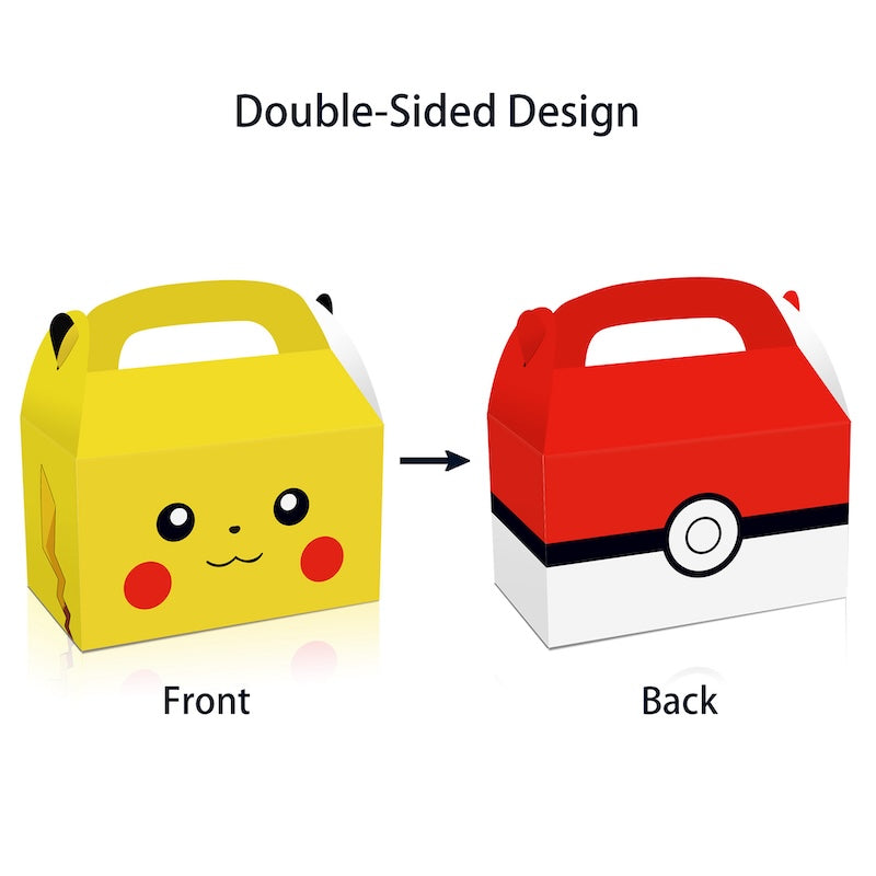 Double-Sided Party Favor Gift Boxes (12PCS Set)