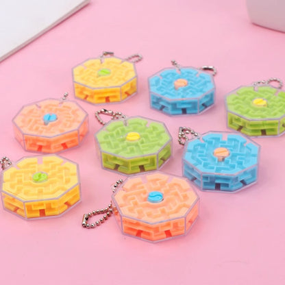 3D Ten-Sided Maze Ball Puzzle