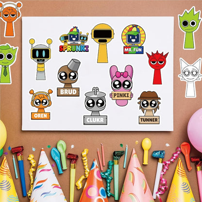 50PCS DIY Waterproof Stickers