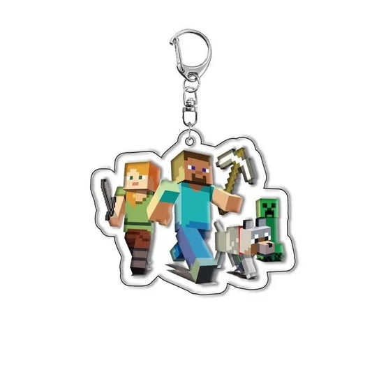 Cute Acrylic Keychain Charms – 12PCS Set