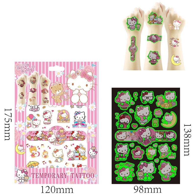 Kids Temporary Tattoos 4 Sheets Gift Set