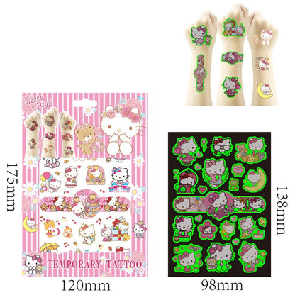 Kids Temporary Tattoos 4 Sheets Gift Set