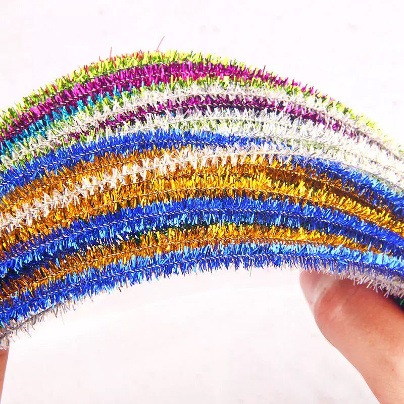 Chenille Stems Glitter – Sparkling & Flexible for DIY Crafts
