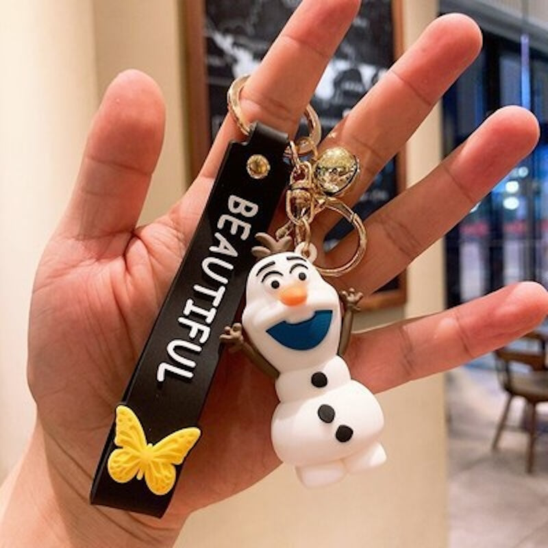 Cartoon Soft Silicone Keychain