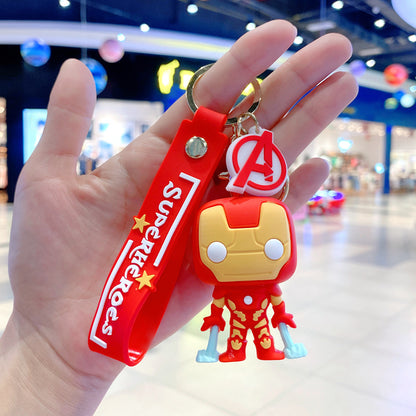 Cartoon Soft Silicone Keychain