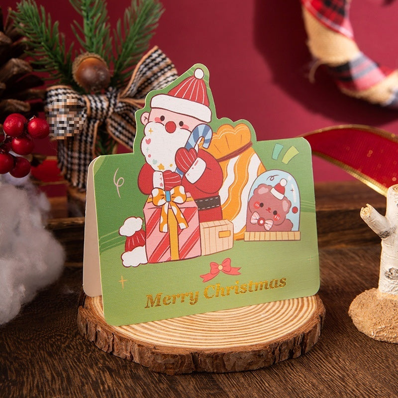 Christmas Mini Foil Greeting Cards – Pack of 10