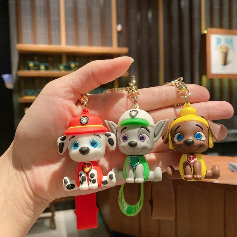 Cartoon Soft Silicone Keychain