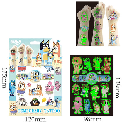Kids Temporary Tattoos 4 Sheets Gift Set