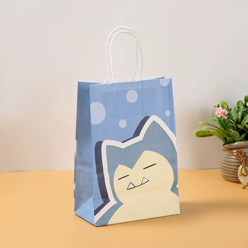 Cartoon Paper Gift Bag with Handle