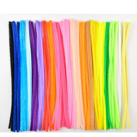 Chenille Stems 20 Color – Extra Thick & Flexible for DIY Crafts
