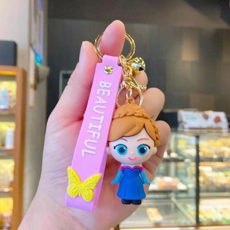 Cartoon Soft Silicone Keychain