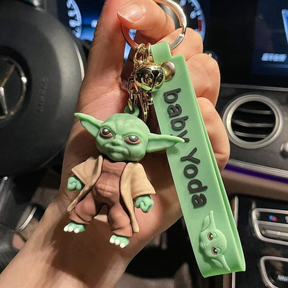Cartoon Soft Silicone Keychain