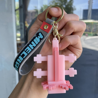 Cute Cartoon Silicone Keychain