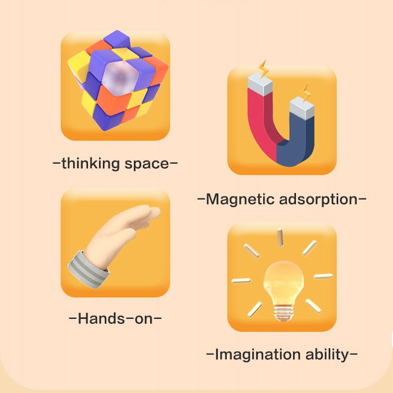 Magnetic Building Blocks Set