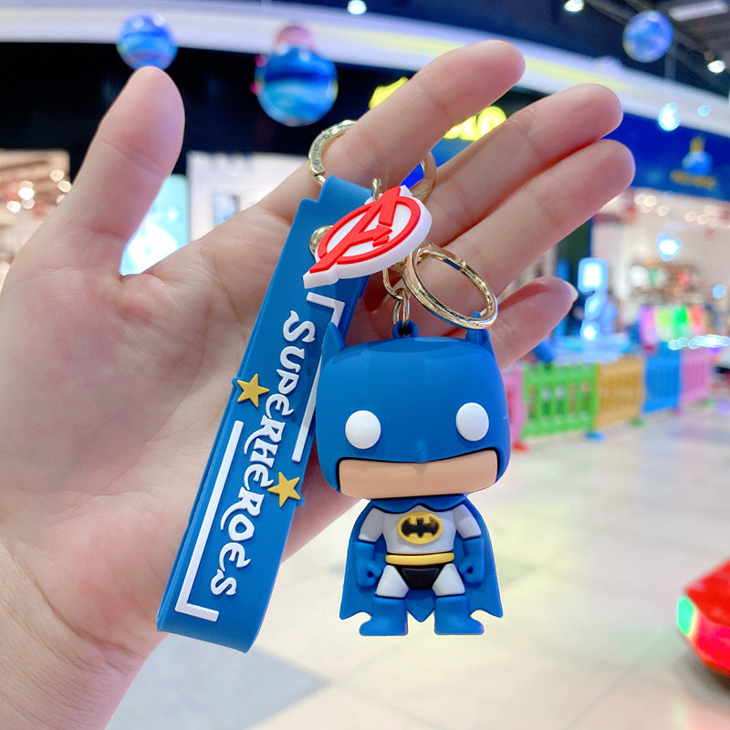 Cartoon Soft Silicone Keychain