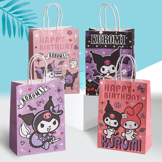 Cartoon Paper Gift Bag with Handle