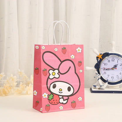 Cartoon Paper Gift Bag with Handle