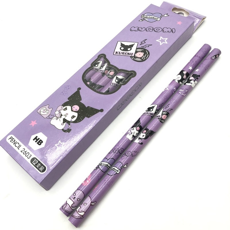 Cute Wooden Pencils – 12PCS Set (HB)