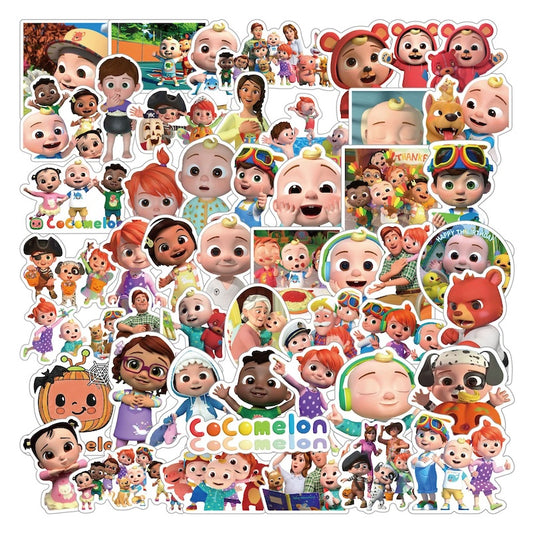50PCS DIY Waterproof Stickers
