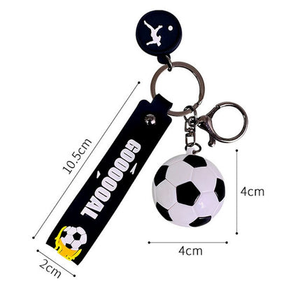 Soccer Ball Keychain
