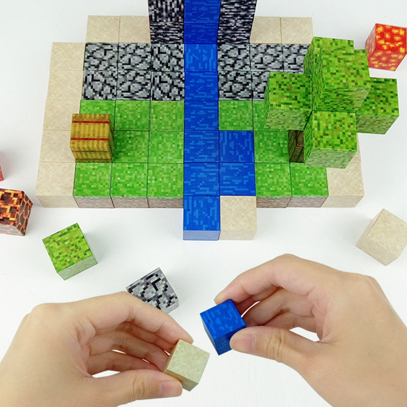 Magnetic Building Blocks Set