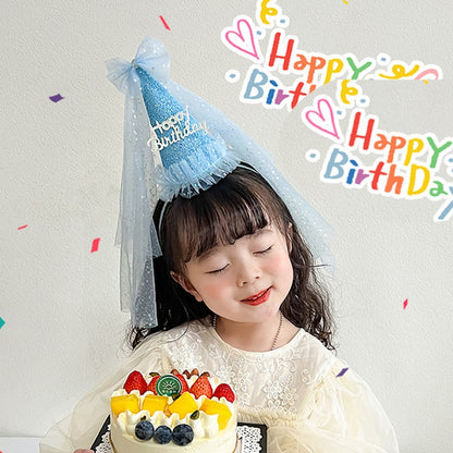Fairy Tulle Birthday Headband – Sweet & Cute