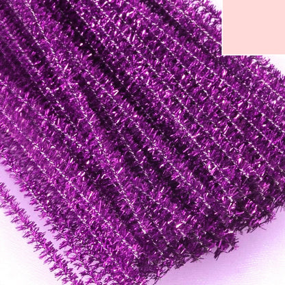 Chenille Stems Glitter – Sparkling & Flexible for DIY Crafts