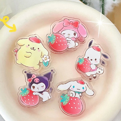 Cute Cartoon Acrylic Clips